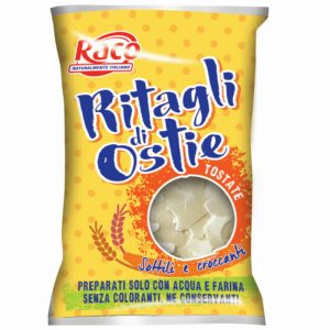 Ritagli di Ostie tostate