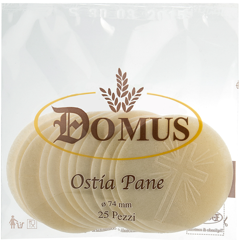 Ostia Pane Ø 74 mm  Ostificio Domus - Particole, Ostie e Refereze